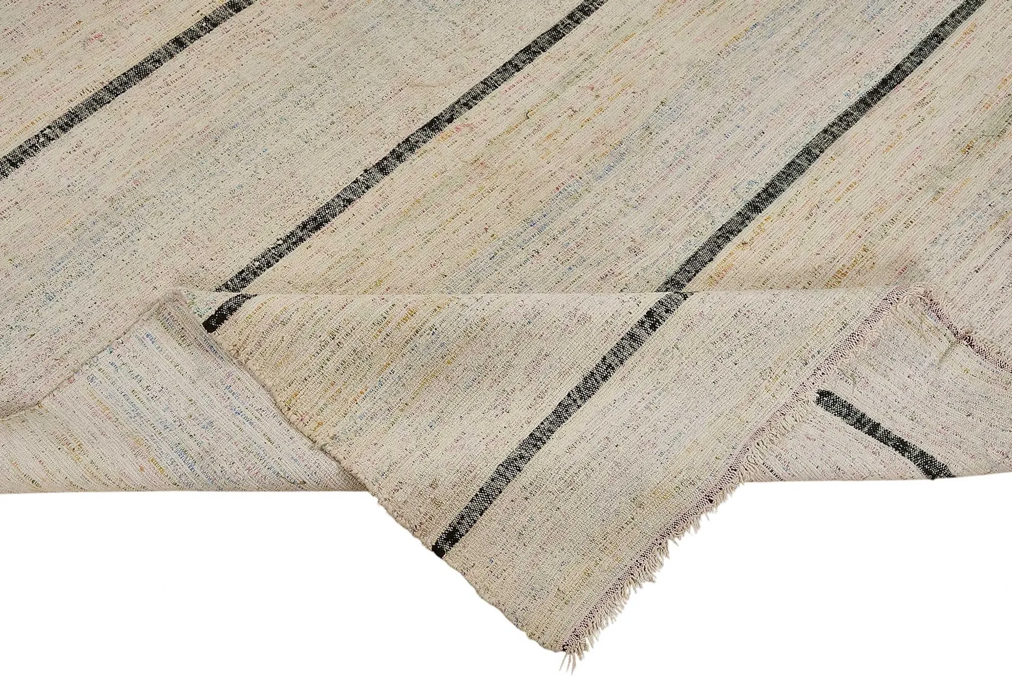 Turkish Handwoven Flatweave Chaput Kilim 186 cm x 352 cm