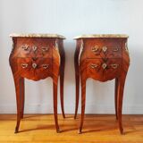 Pair of Louis XV style bedside tables