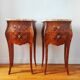 Pair of Louis XV style bedside tables