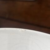 Vintage shallow plate with towel pattern Gien