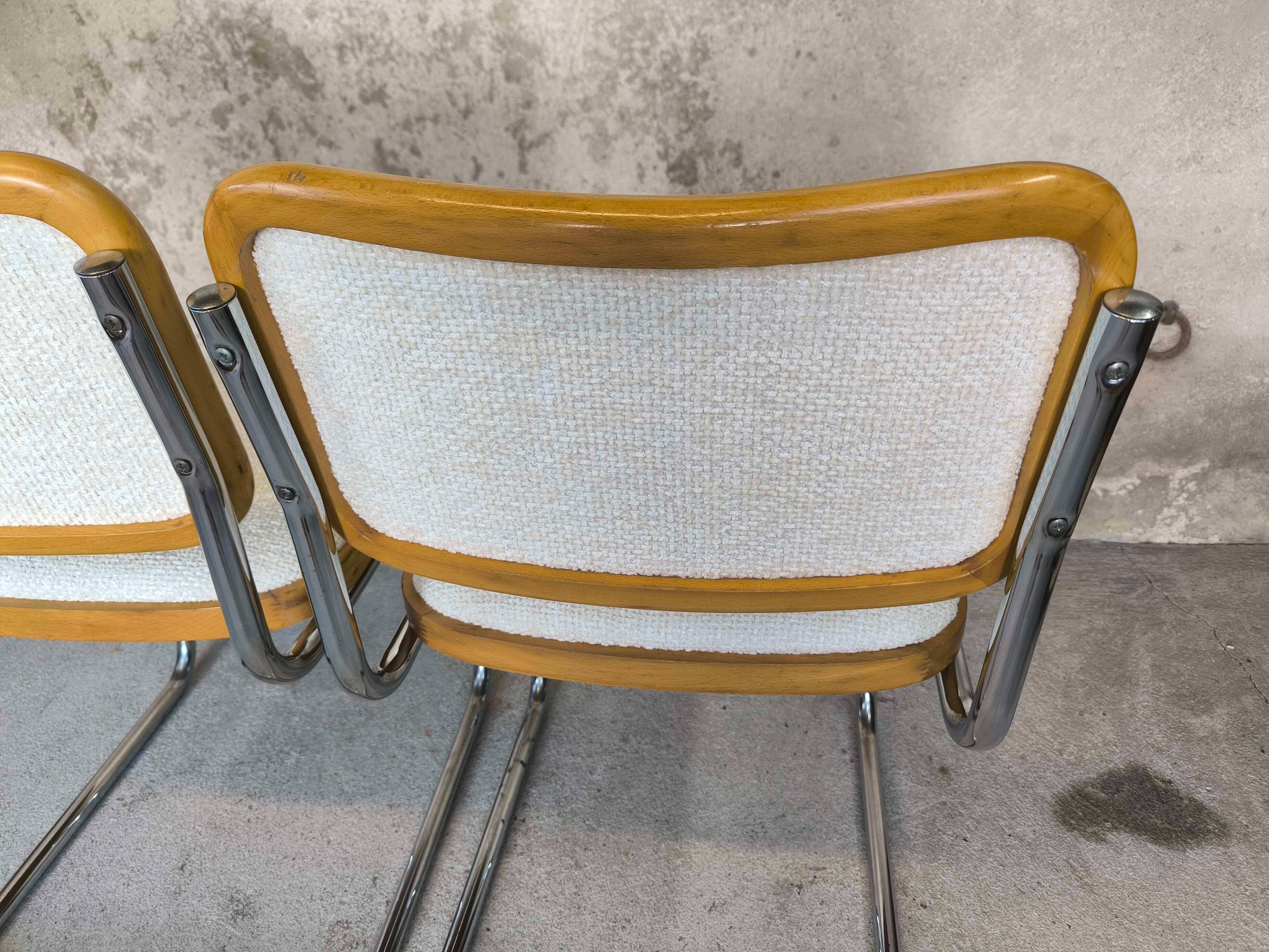 Vintage Breuer Cesca chair pair