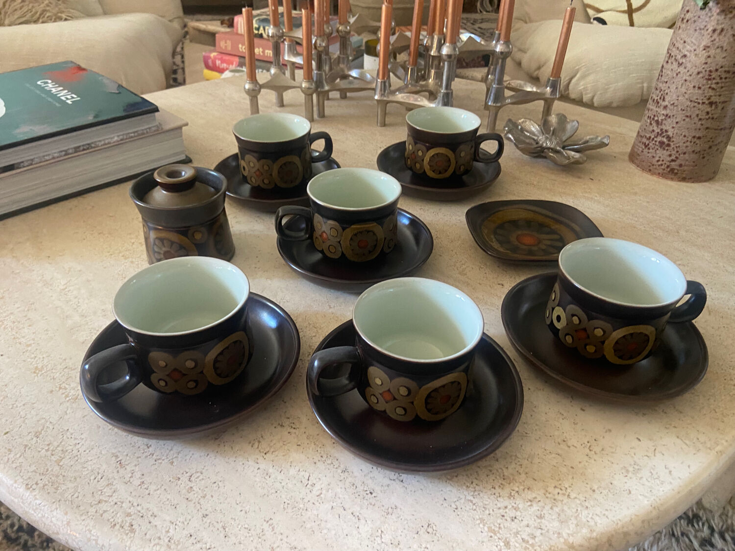 Denby coffee service from the 70s