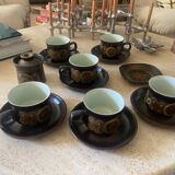 Denby coffee service from the 70s