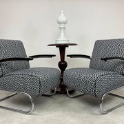 Fauteuils Bauhaus Fa Slezák Fn 24 / Thonet S 411