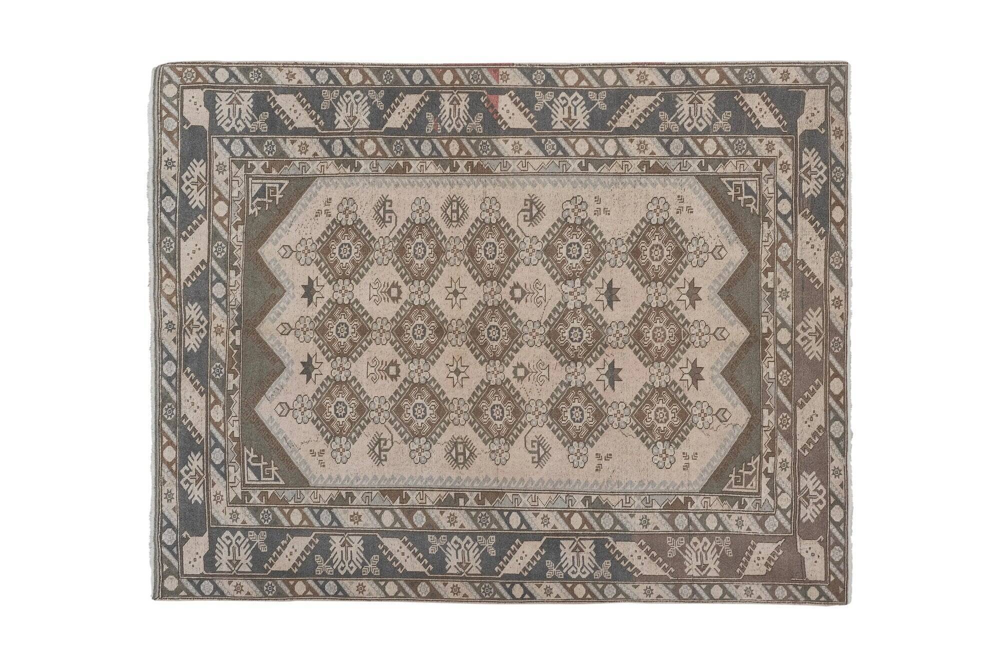 Tapis Oushak turc vintage