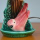 Barbtine lamp with little pink bird