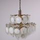 Murano white chandelier, Italy