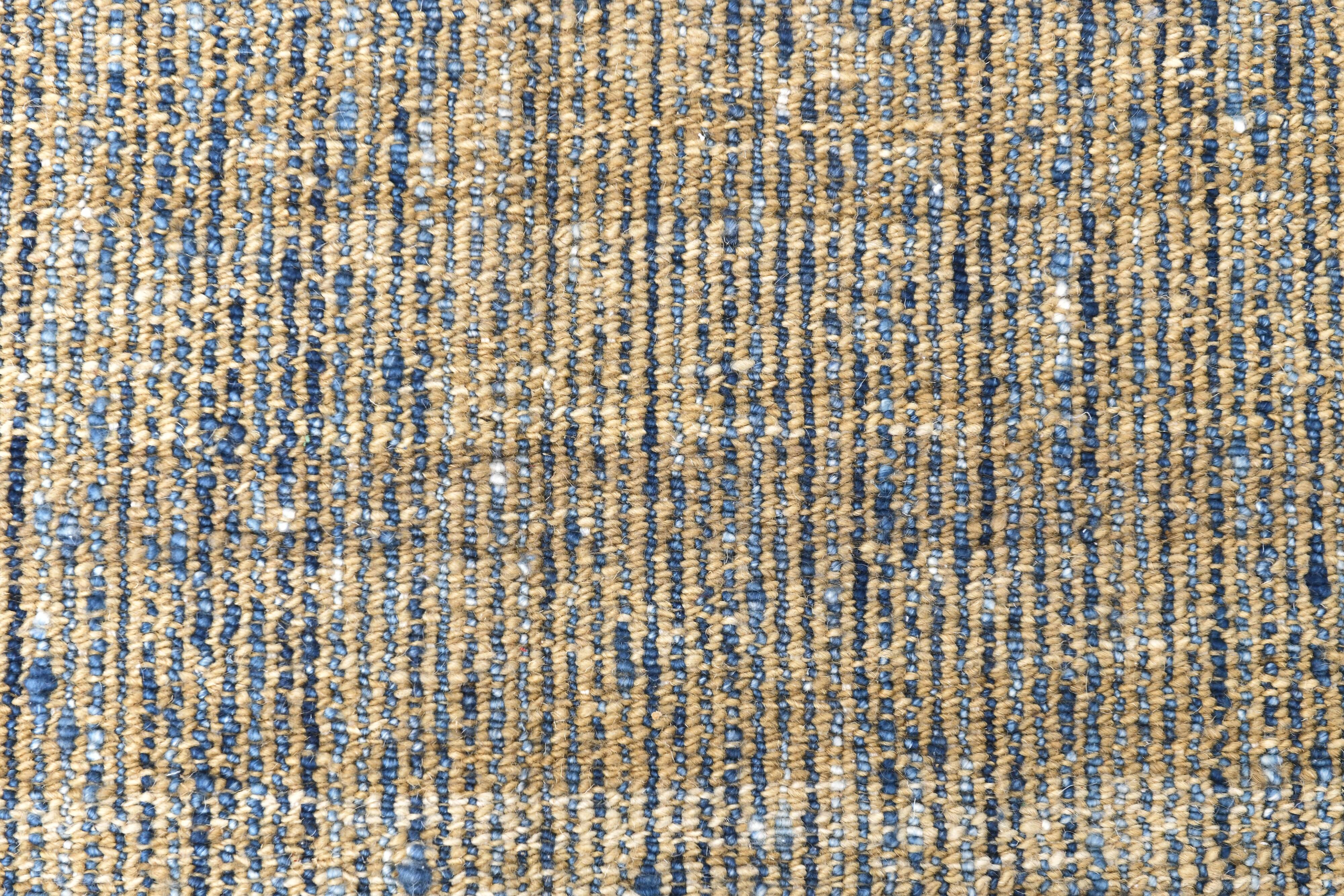 Mustard Kilim Rug- Yellow Blue Kilim Rug 190x290cm wool kilim tapi