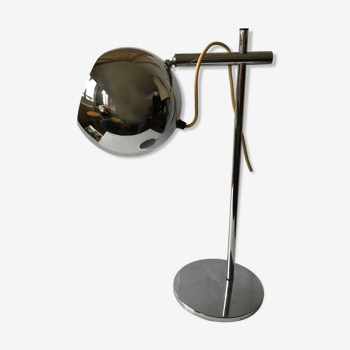 Lampe en chrome 1970