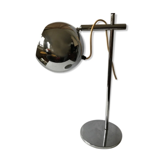 1970 chrome lamp