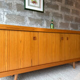 Enfilade buffet scandinave en teck, LB Kofod-Larsen, 1960