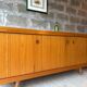 Scandinavian teak enfilade buffet, LB Kofod-Larsen, 1960.