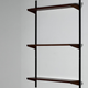 Set of 3 teak shelves by Kai Kristiansen for Feldballes Møbler 60s