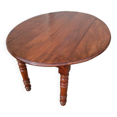 Table ovale extensible