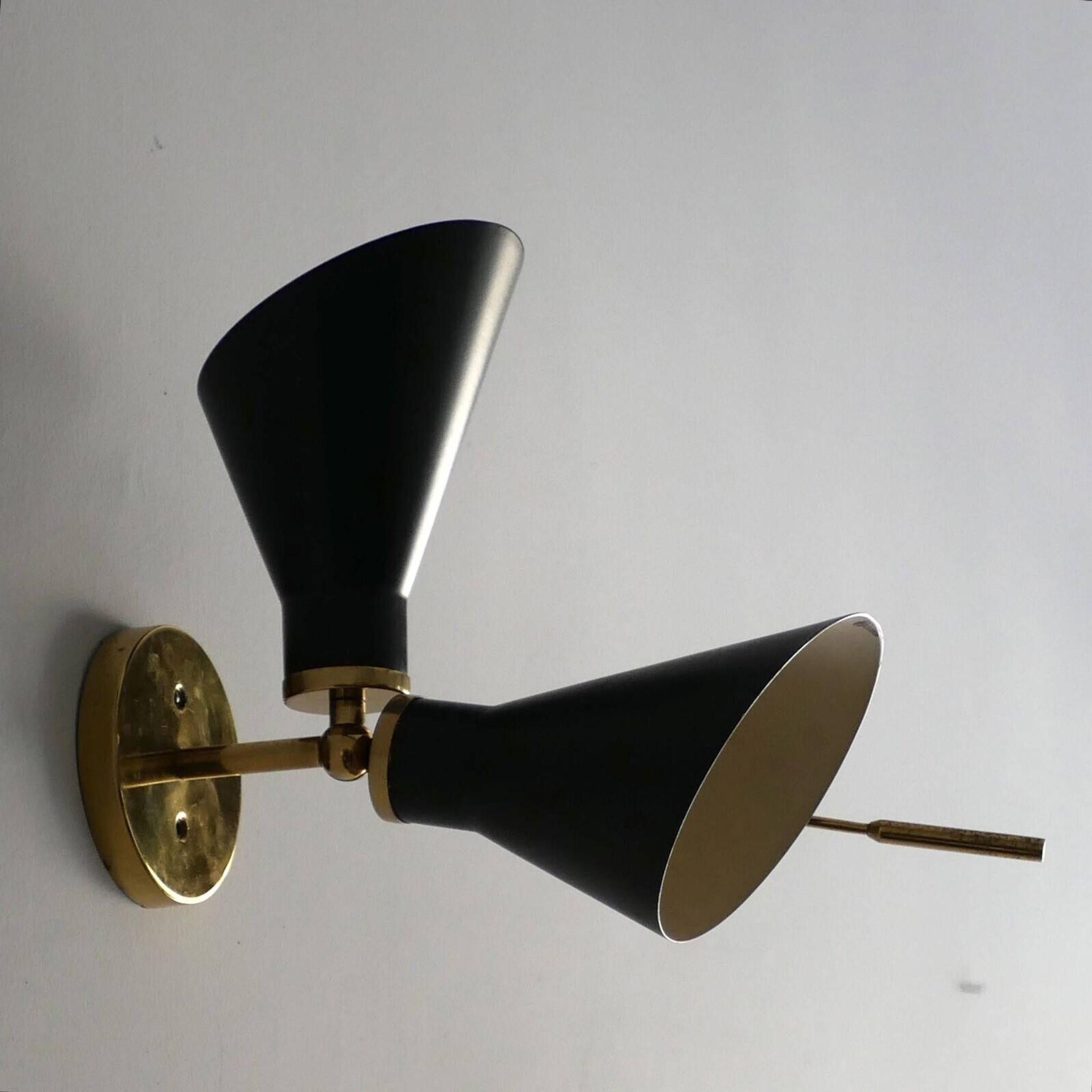 Italian wall sconce in brass from the 1950s – Model 131 by Gino Sarfatti Arteluce - Design
