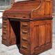 American "Roll Top" desk in oak.