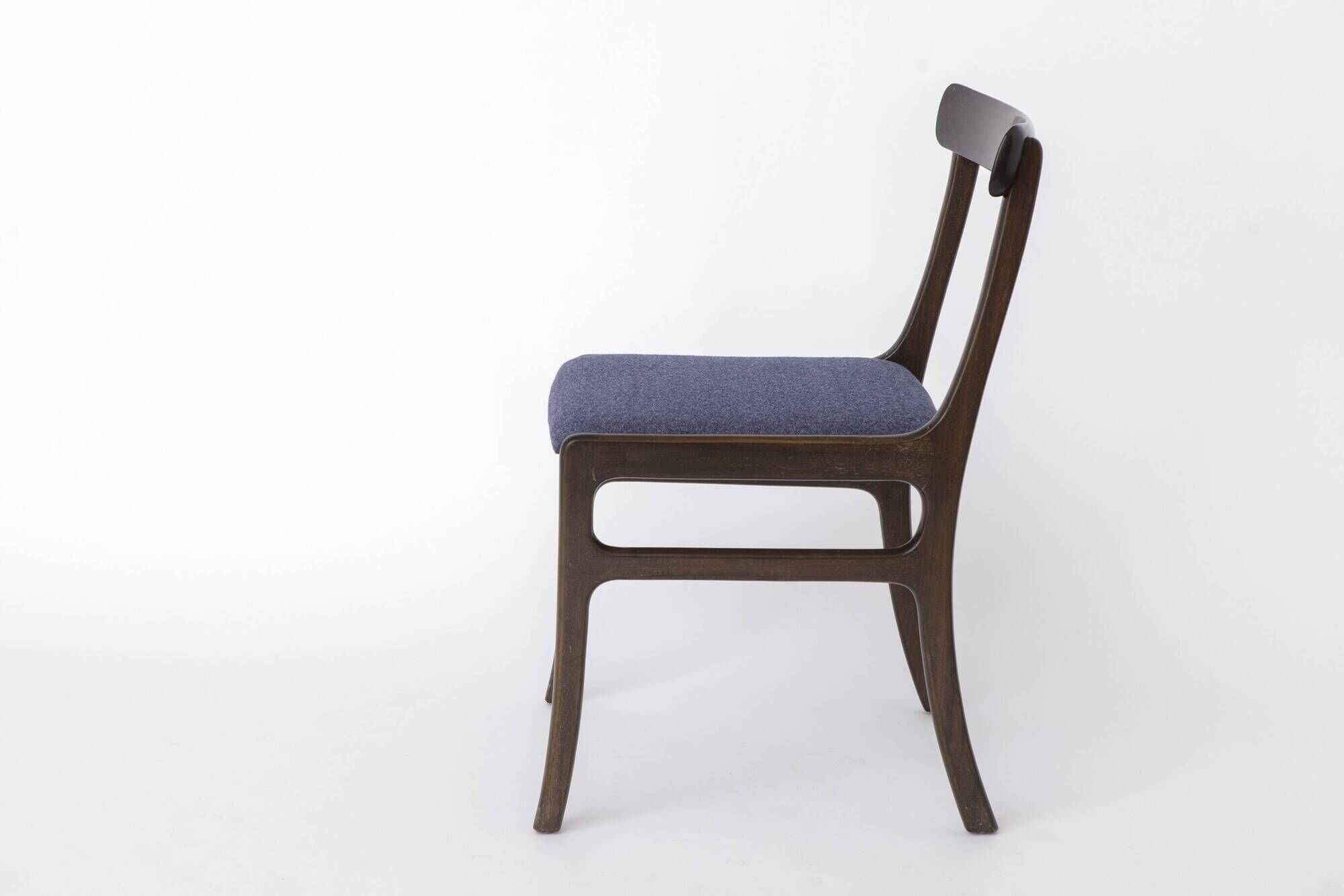 Ole Wanscher Dining Chair for Poul Jeppesen | Danish Mid-Century Mahogany