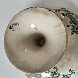 Fine earthenware bowl on a pedestal base – Grigny factory, circa 1830–1860