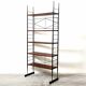 Storage cabinet - modernist library. Italy, 50s
