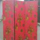 Paravent orientaliste XIXe double face