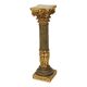 Classical Gold Column Resin Pillar Baroque Style 20th Century