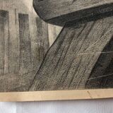 Zoological school poster representing the bat