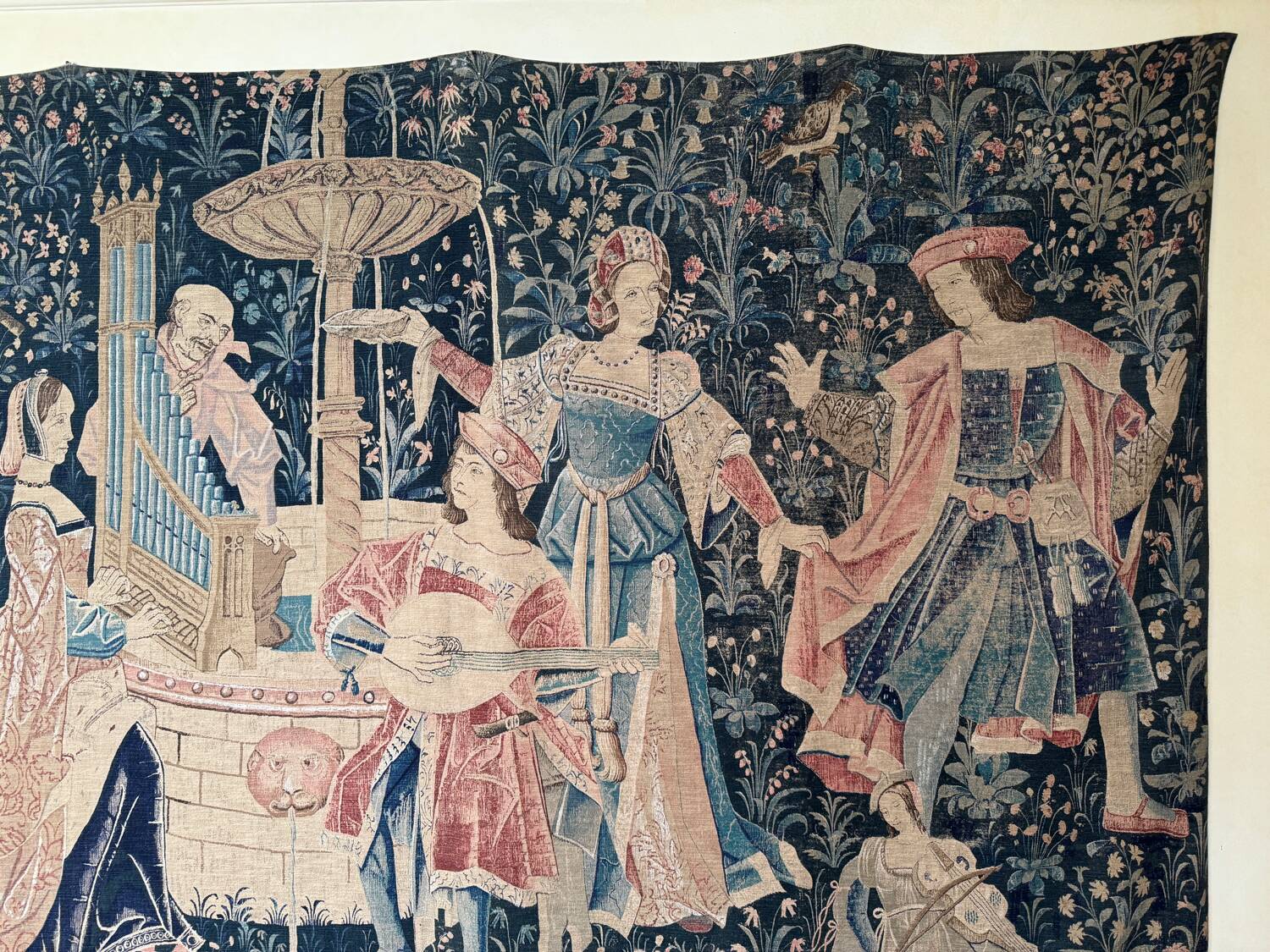 Tapestry “Music Scene”, Rambouillet Art Workshops - P