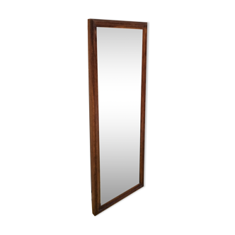 Rectangular wooden mirror 45x120cm