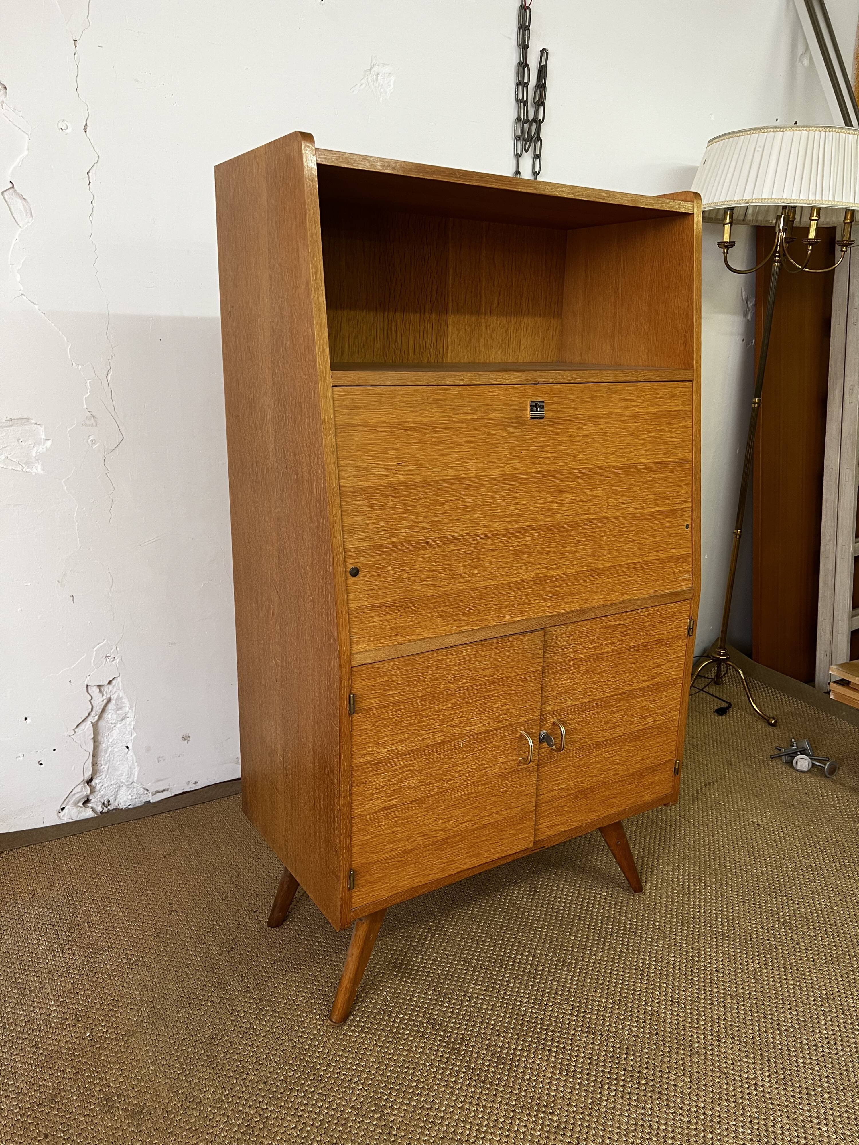 Vintage Scandinavian style secretary