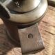 Late XIX brass Pigeon Lamp