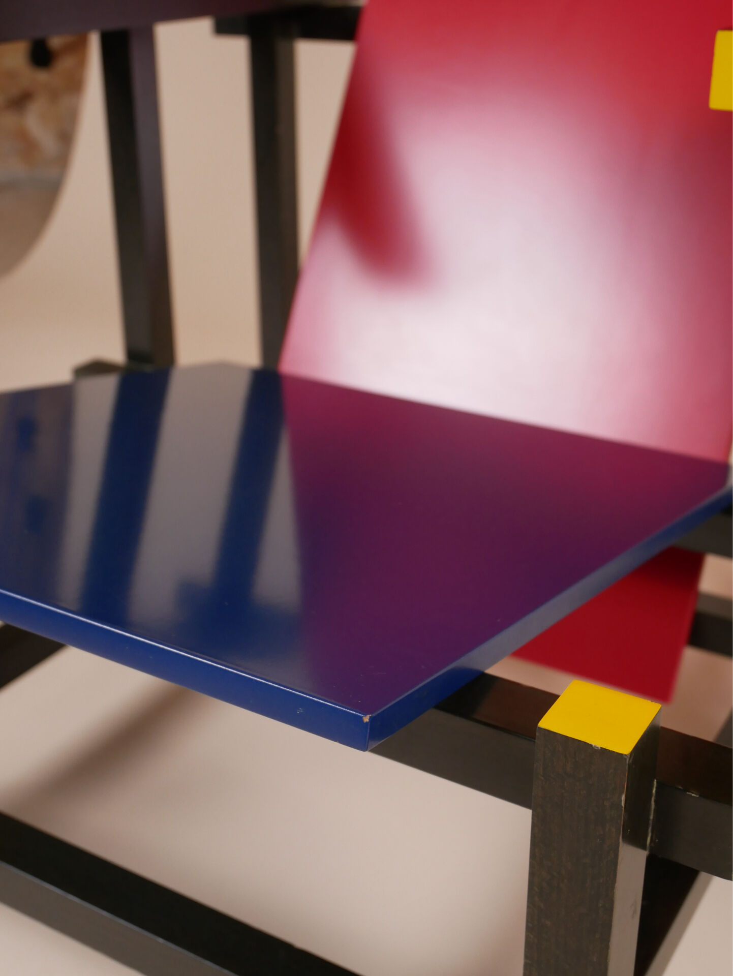 Armchair Red & Blue Gerrit Rietveld