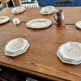 Tiffany table service – 21 pieces – Vintage plates with a floral design