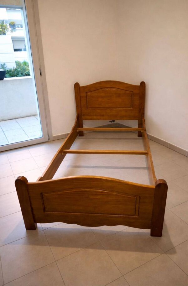 Lit en bois 90 x 190