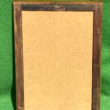 Dutch Art deco distressed mirror