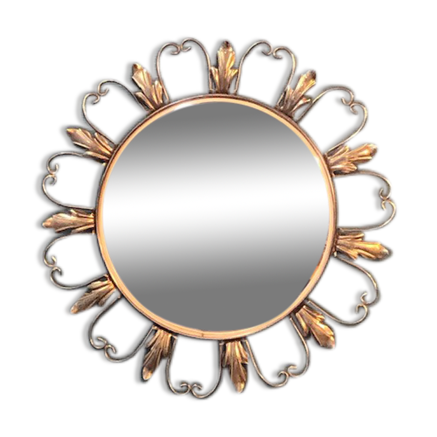 Vintage witch mirror