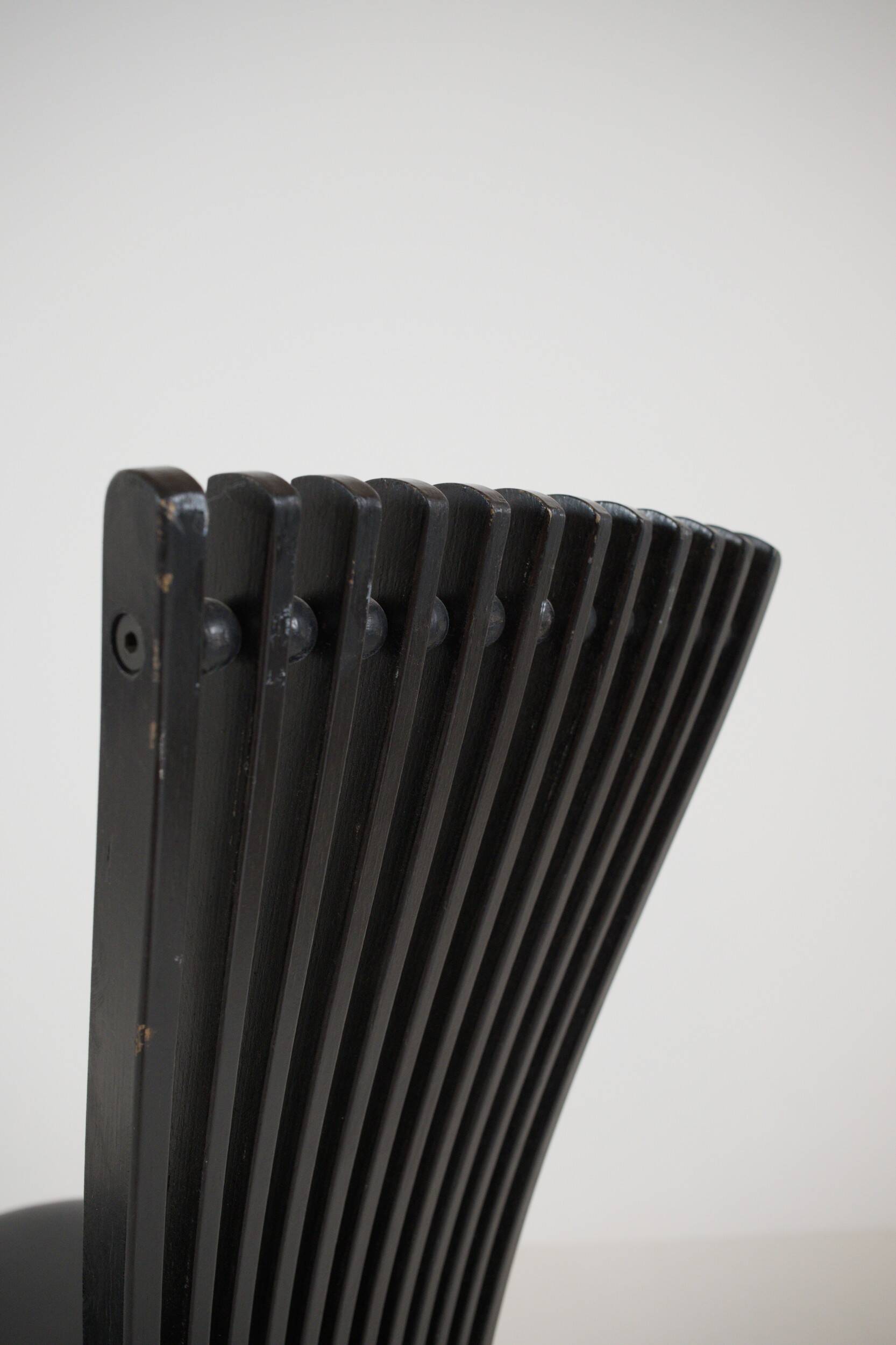 Set of 4 dining chairs "Totem" by Torstein Nilsen