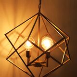 Modern chandelier, 3 lights, 20th century.