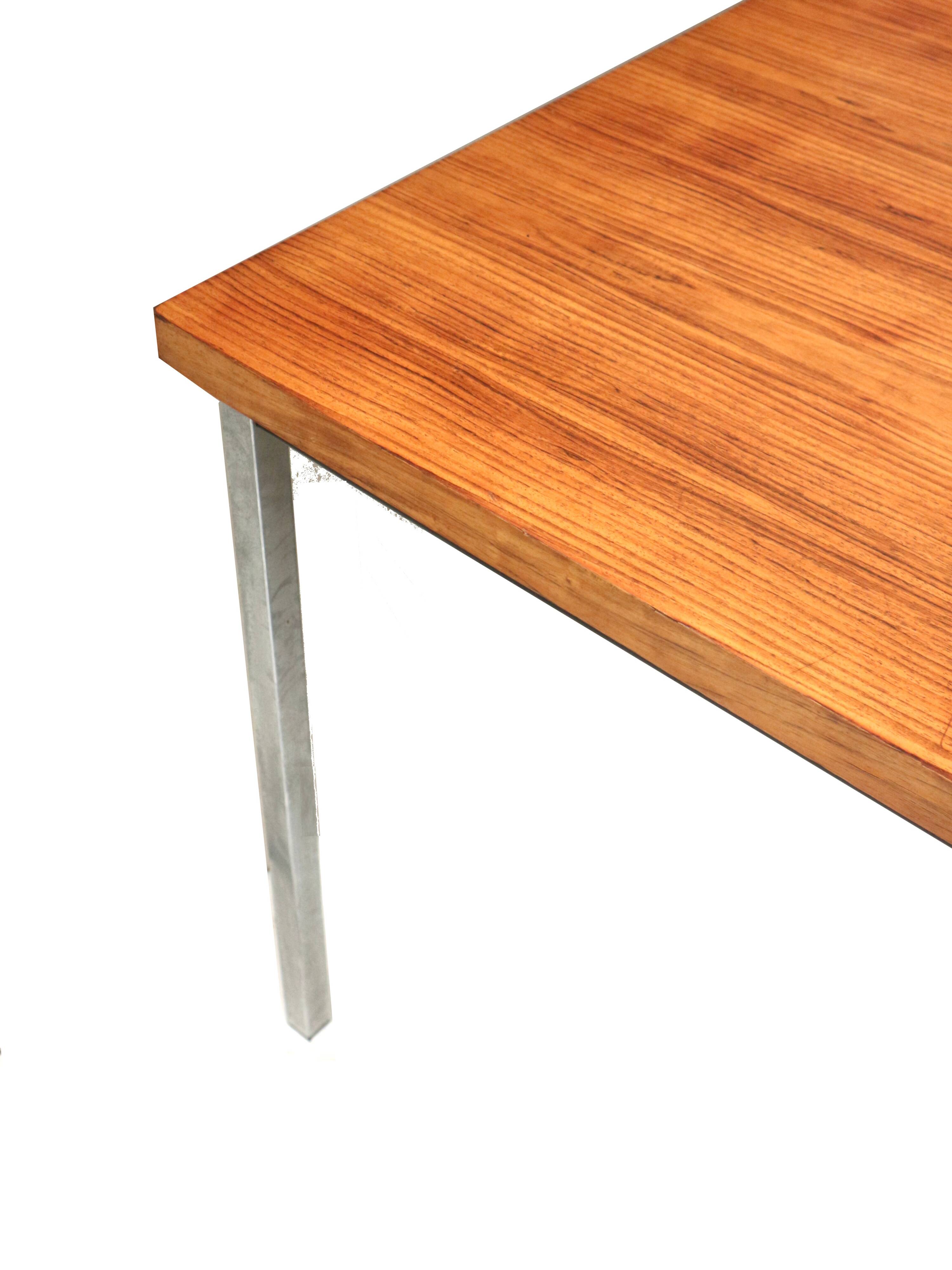 Vintage rosewood corner desk by Nipu made in the 1960s