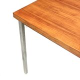 Vintage rosewood corner desk by Nipu made in the 1960s