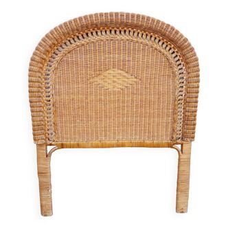 1-seater rattan headboard