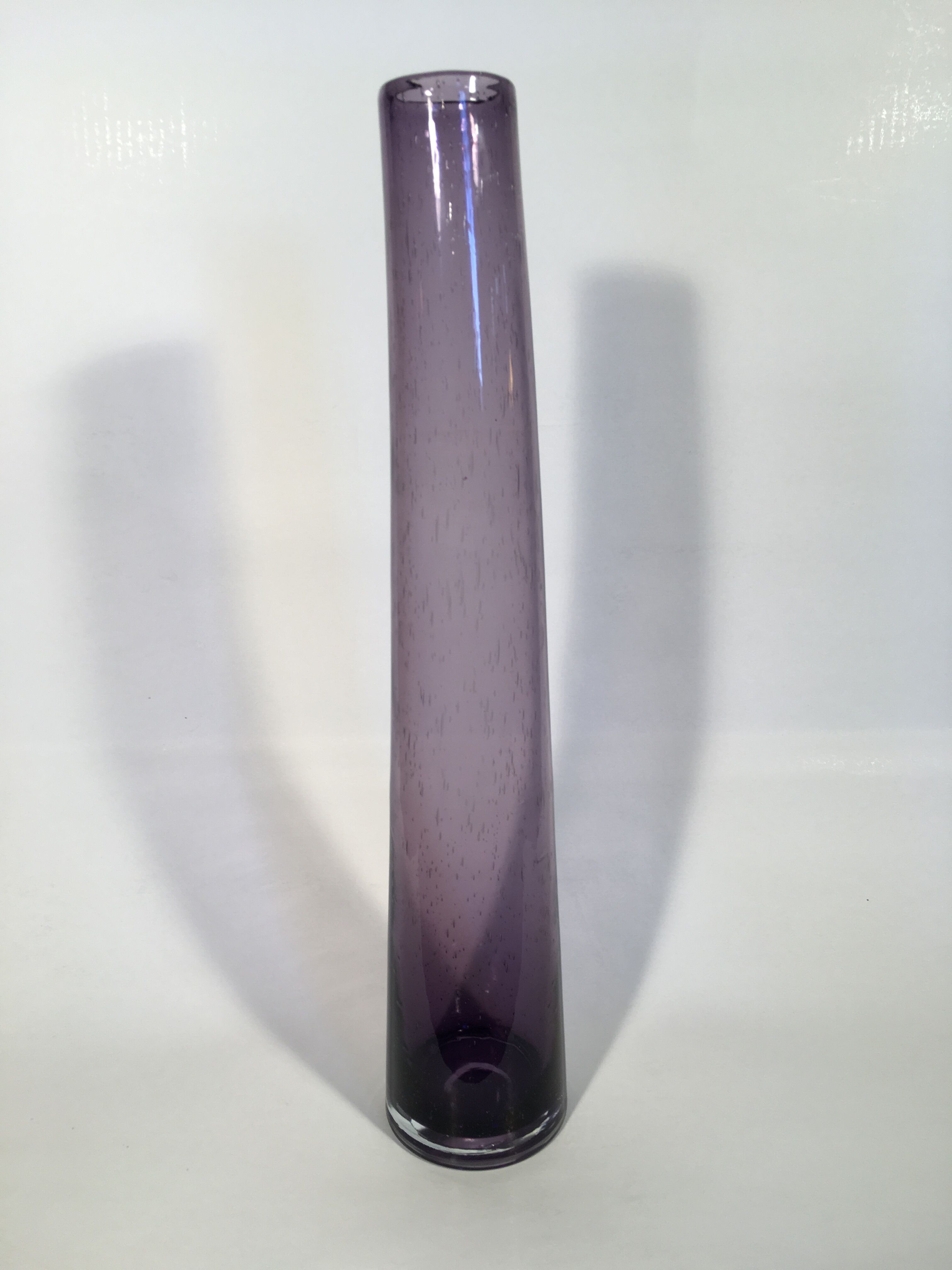 Vase bubble glass in the 1960s