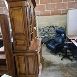 Solid oak china buffet