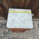 1900/1930 Marble / Louis Philippe style / Walnut / bedside table