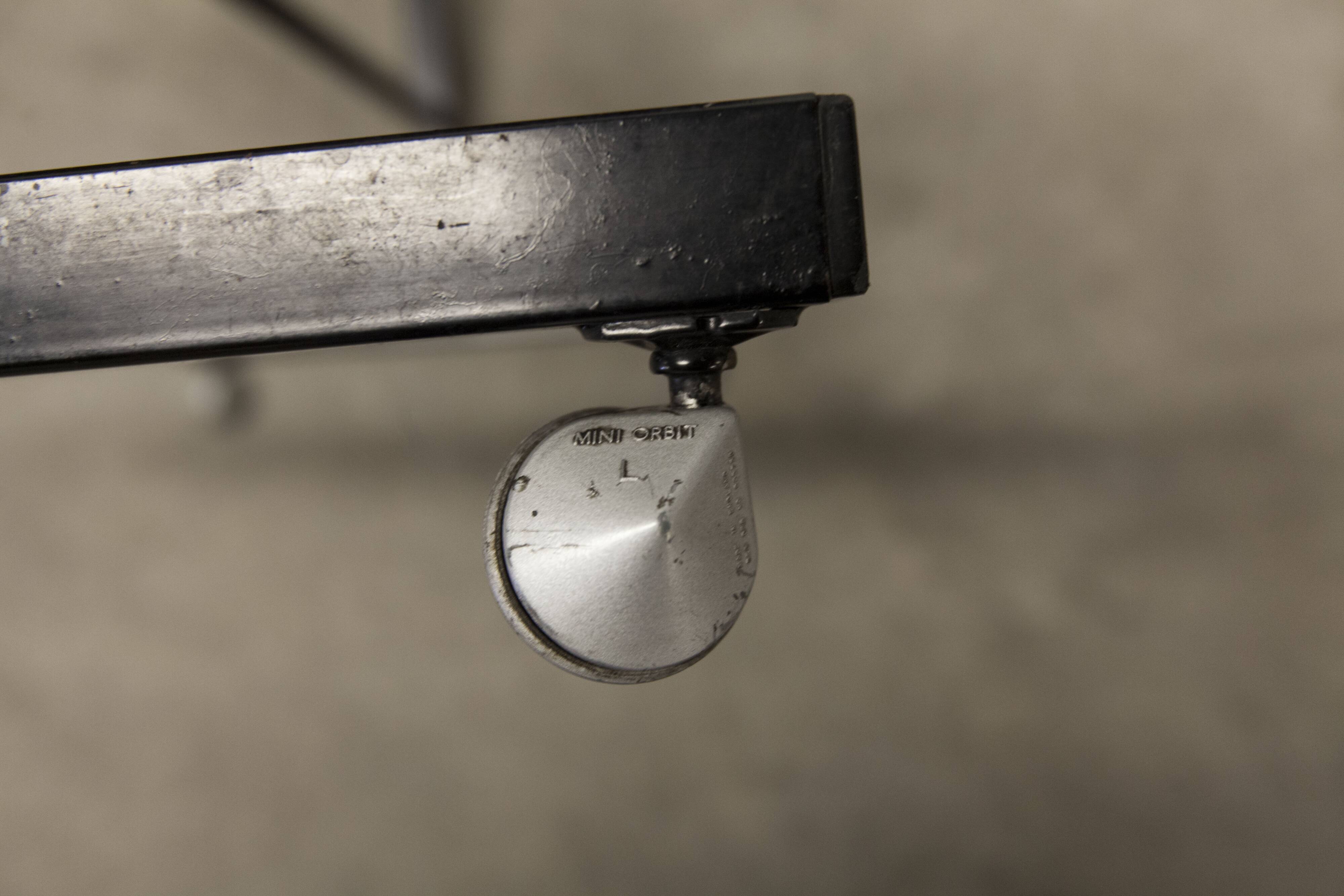 Forwood coffee table on wheels made in England 1970