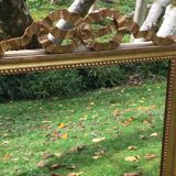 Miroir style Louis XVI bois doré