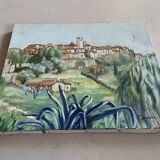 Painting signed Marecco