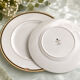 Wedgwood Clio – Set of 2 fine Bone China plates – Ang