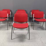 Vintage DSC 106 Side Chairs by Giancarlo Piretti for Castelli, set of 7
