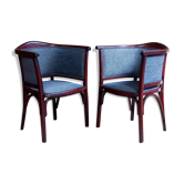 Pair of bistro chair Baumann 1930