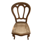 Caned chair for children